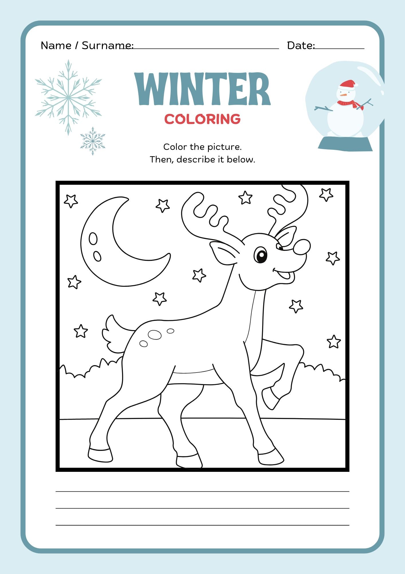 Color by Number, Digital Coloring Pages,Paint by Numbers for Kids